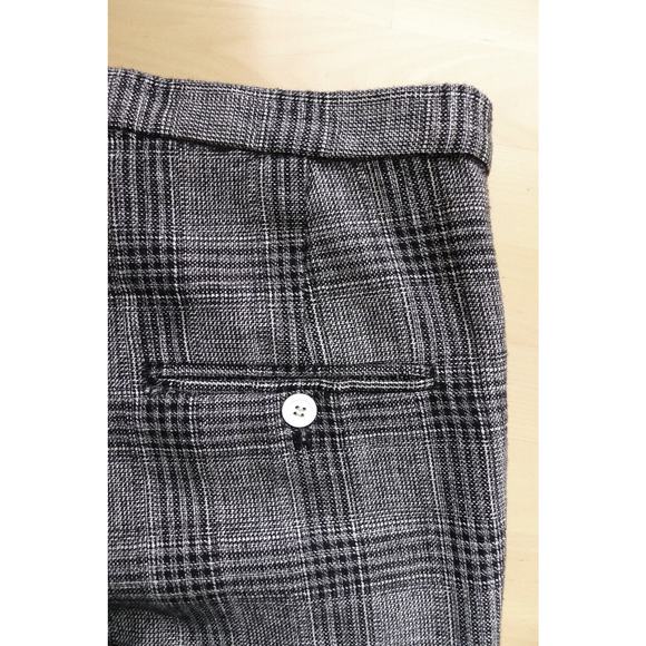 ISABEL MARANT Derys Wool Blend Tweed Straight Leg Pant Trouser SSENSE 36 4 $625 - Picture 8 of 12